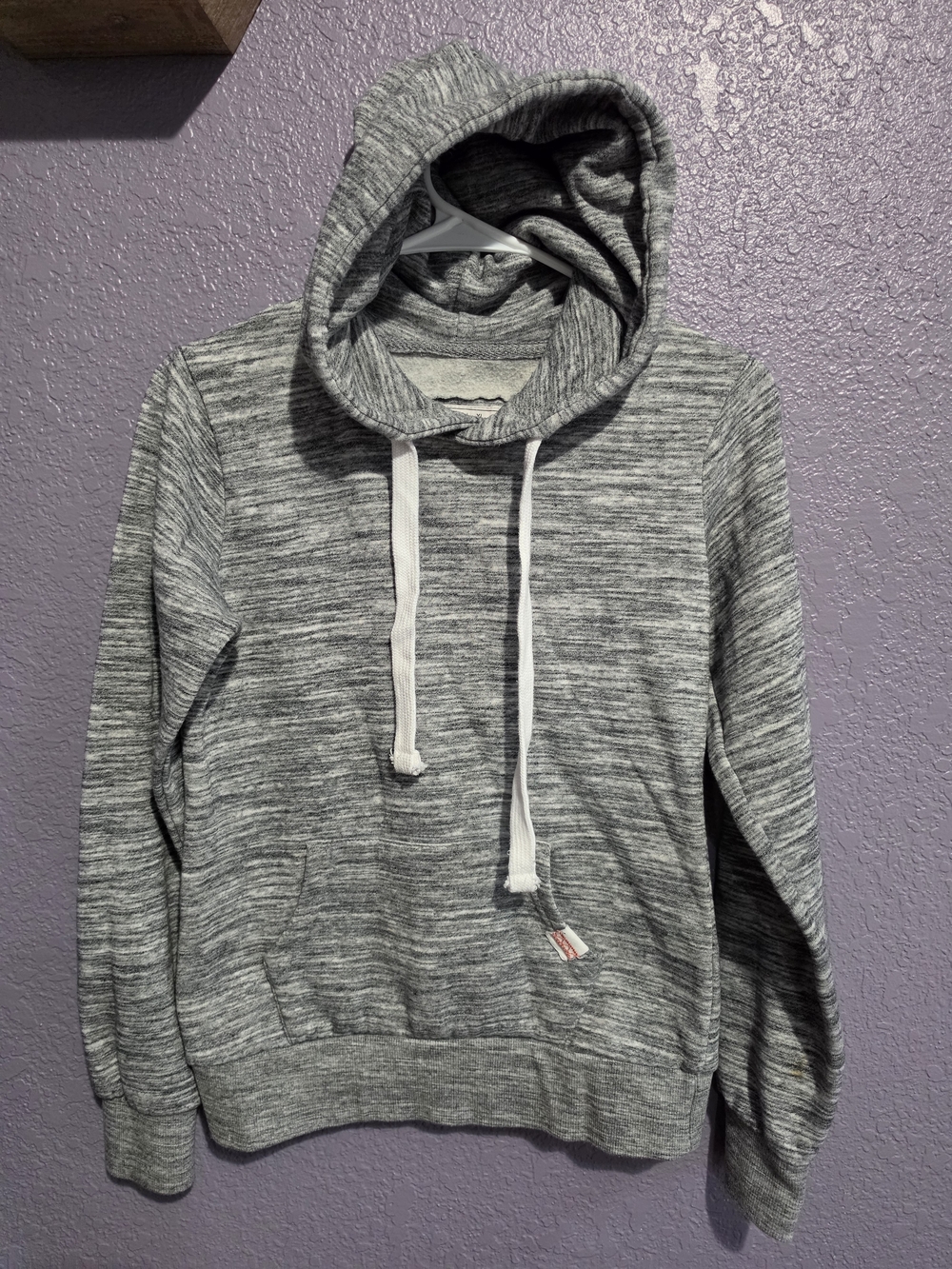 Reflex Gray Marled Pullover Hoodie